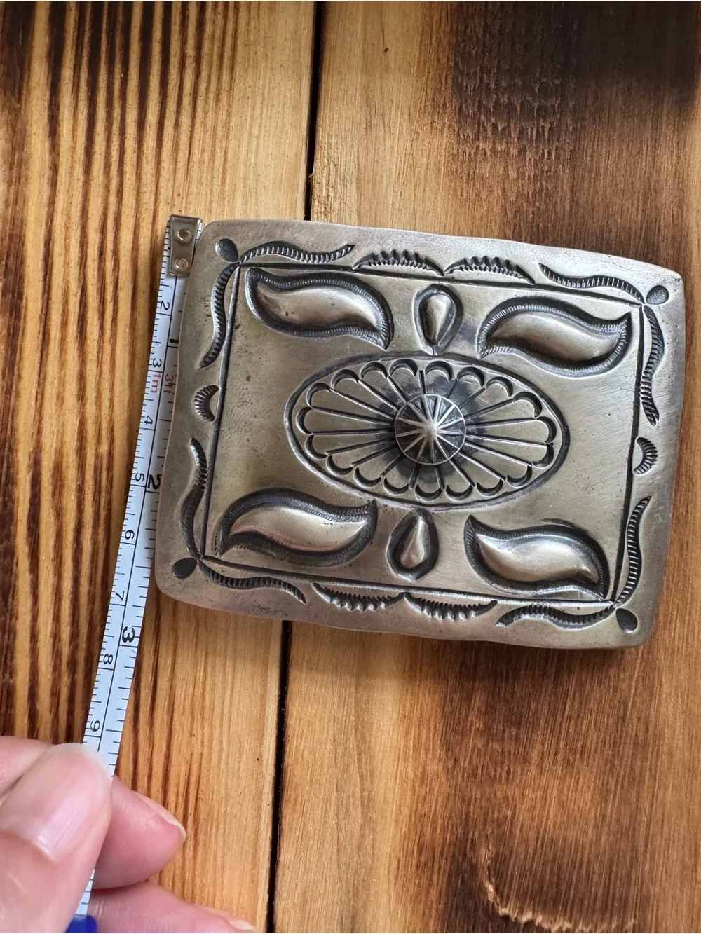 Hemerson Brown Sterling Silver Buckle